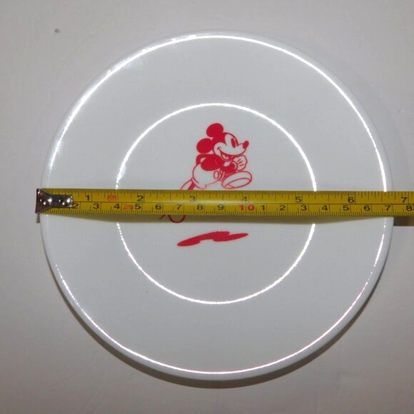 Set 4 Disney Corelle 6.75" Side / Appetizer / Salad / Dessert Plate Mickey Mouse - Picture 7 of 7